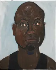 Henry Taylor, Dakar, Senegal #4, 2019, acrylic on canvas