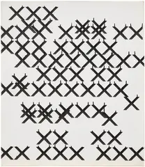 Wade Guyton, Untitled, 2006, Epson UltraChrome inkjet on linen