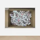 Wolfgang Tillmans, 17 years' supply, 2014, inkjet print on paper, with clips
