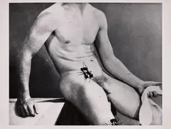 David Wojnarowicz, Untitled (Desire) from Ant Series, 1988, gelatin silver print