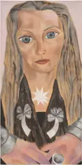 Francesco Clemente, Kiki Smith, 2006, oil on linen
