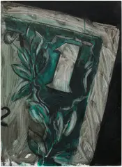 Elizabeth Peyton, Untitled, 1986, oil on canvas board