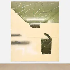 Urs Fischer, Untitled, 2006, mixed media on canvas