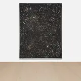 Ugo Rondinone, Vierterfebruarzweitausendundzehn, 2010, spray paint on canvas and silkscreen on plexiglass plaque