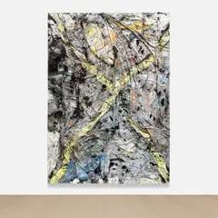 Angel Otero, Untitled, 2013, oil and paint skins collaged on canvas