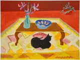 March Avery, The Peaceful Living Room, 2014, oil on canvas