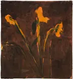 Christine Safa, Tournesols, 2023, oil on canvas