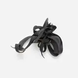 Chakaia Booker, Twist of Fate, 2003, rubber tires and wood