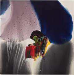Paul Jenkins, Phenomena Secret Whisper, 1993, acrylic on canvas