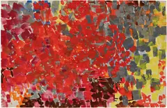 Lynne Mapp Drexler, Paper Work #187, 1959, gouache on paper