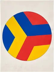 Leon Polk Smith, Untitled, 1967, gouache and ink on paper