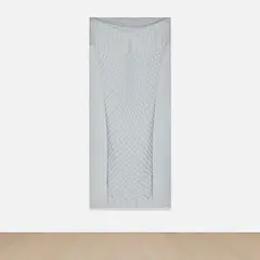 Carol Bove, YES! THIS DAMN UNIVERSE!, 2011, acrylic on linen