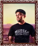 Kehinde Wiley, The Desert, 2010, oil on canvas, in artist’s frame