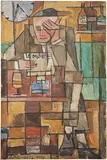 Julio U. Alpuy, Le Monde, 1958, oil on board