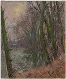 Gustave Loiseau, La mare en hiver