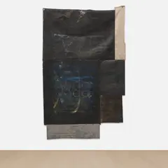 Oscar Murillo, Everyday activity #12, 2013, oil and oilstick on canvas