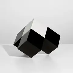 Isamu Noguchi, Model for Twin Sculpture for Bayerische Vereins Bank, Munich, 1970, marble