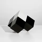 Isamu Noguchi, Model for Twin Sculpture for Bayerische Vereins Bank, Munich