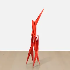 Alexander Liberman, AIM I, 1984, painted aluminum