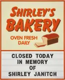 Ken Lum, Shirley's Bakery, 2001, Plexiglas, enamel and lacquered aluminum, in artist's frame