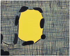 Thomas Nozkowski, Untitled (8-8), 2001, oil on linen laid on panel