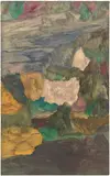 Andreas Eriksson, Garden, 2014, oil on canvas laid on board