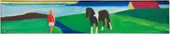 Louisa Matthíasdóttir, Ulla and Horse, 1993, oil on canvas
