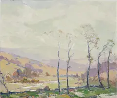 Chauncey Foster Ryder, The Valley, 1934, oil on canvas