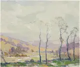 Chauncey Foster Ryder, The Valley, 1934, oil on canvas