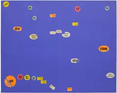 Sayre Gomez, Untitled, 2020, acrylic on canvas over panel