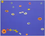 Sayre Gomez, Untitled, 2020, acrylic on canvas over panel