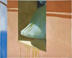 Julio Larraz, Bell Tower, 1991, oil on canvas