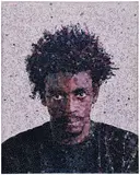 Vik Muniz, Jorge from the series Pictures of Magazines, 2003, chromogenic print