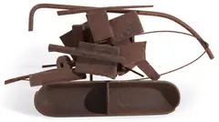 Anthony Caro, Table Piece CCCCXX, 1977–1978, rusted steel
