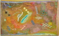 Robert Natkin, Untitled, 1971, acrylic on corduroy over linen