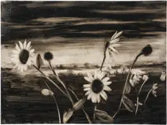 Joe Andoe, Sunflower, 2010, oil on canvas