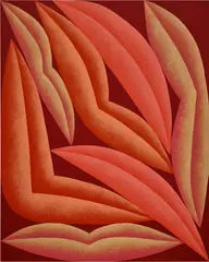 Reds by Corydon Cowansage, 2022, acrylic on canvas, sold Jun 2026