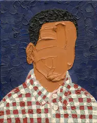 Shaina McCoy, Mandela (Untitled II), 2018, oil on canvas