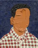 Shaina McCoy, Mandela (Untitled II), 2018, oil on canvas