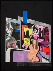 Sojourner Truth Parsons, Tell them that it's human nature, 2020, acrylic on linen