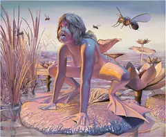 Emma Stern, Brooke (catch more flies with honey), 2022, oil on canvas