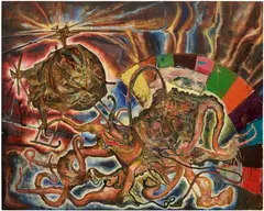 Steve DiBenedetto, Breakup, 2003–2004, oil on linen