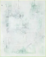 Michiel Ceulers, If you bow at all, bow low (to know the road ahead ask those coming back), 2013, oil and spray paint on canvas, in artist's frame