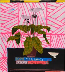 Jordy Kerwick, TMD #3, 2020, oil, acrylic and spray paint on canvas