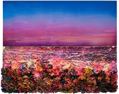 B19 - HY - 006 by Zhuang Hong Yi, 2019, acrylic on canvas and rice paper, offered Jun 2026