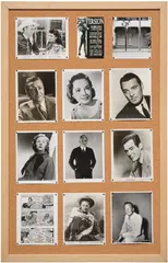 Mike Kelley, Pin Up Board (7070 Hollywood Blvd), 2000, found photographs, printed ephemera, push pins and cork board