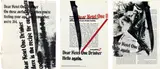 Kelley Walker and Wade Guyton, Three works: (i-iii) Untitled, 2005, silkscreen and digital inkjet print on paper