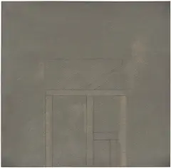 James Bishop, Untitled, 2000, oil and crayon on paper
