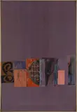 Peter Schmidt, Collage VIII, 1968, mixed media collage