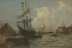 Terrick Williams, Poole Harbour, pastel